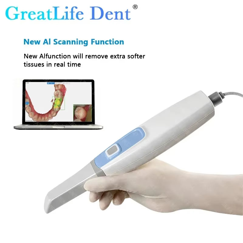 Dental Runyes 3.0 Pro Intraoral 3D Scanner 3D with Free Software CAD CMD Orthodontic Restoration CE ISO Approved