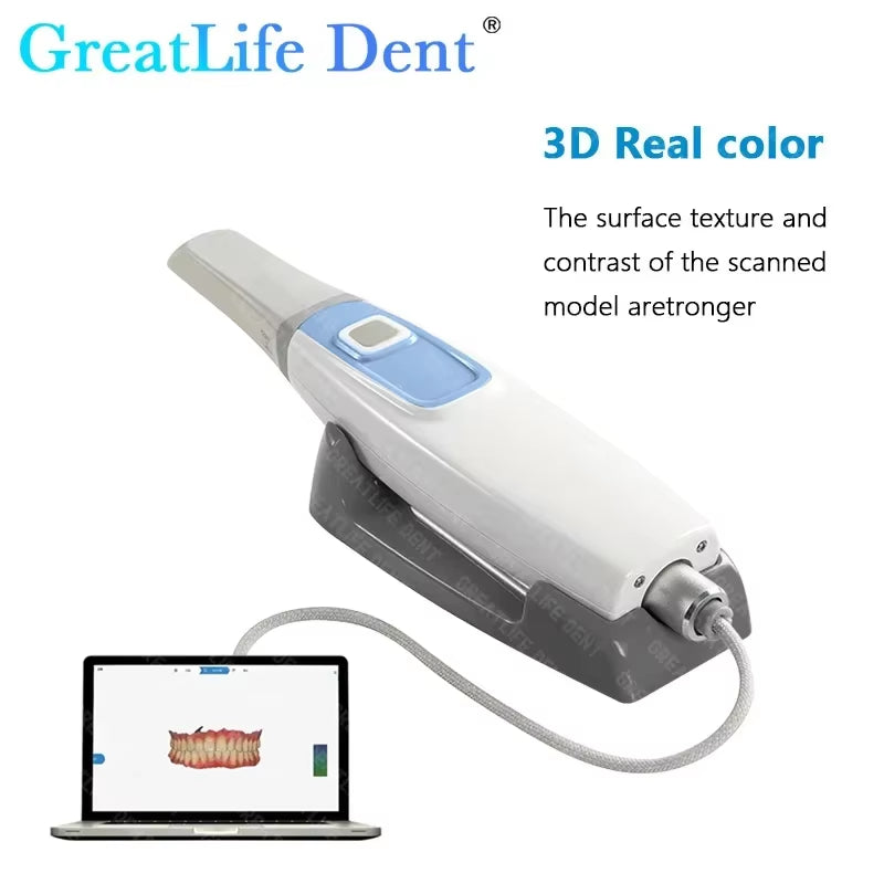 Dental Runyes 3.0 Pro Intraoral 3D Scanner 3D with Free Software CAD CMD Orthodontic Restoration CE ISO Approved