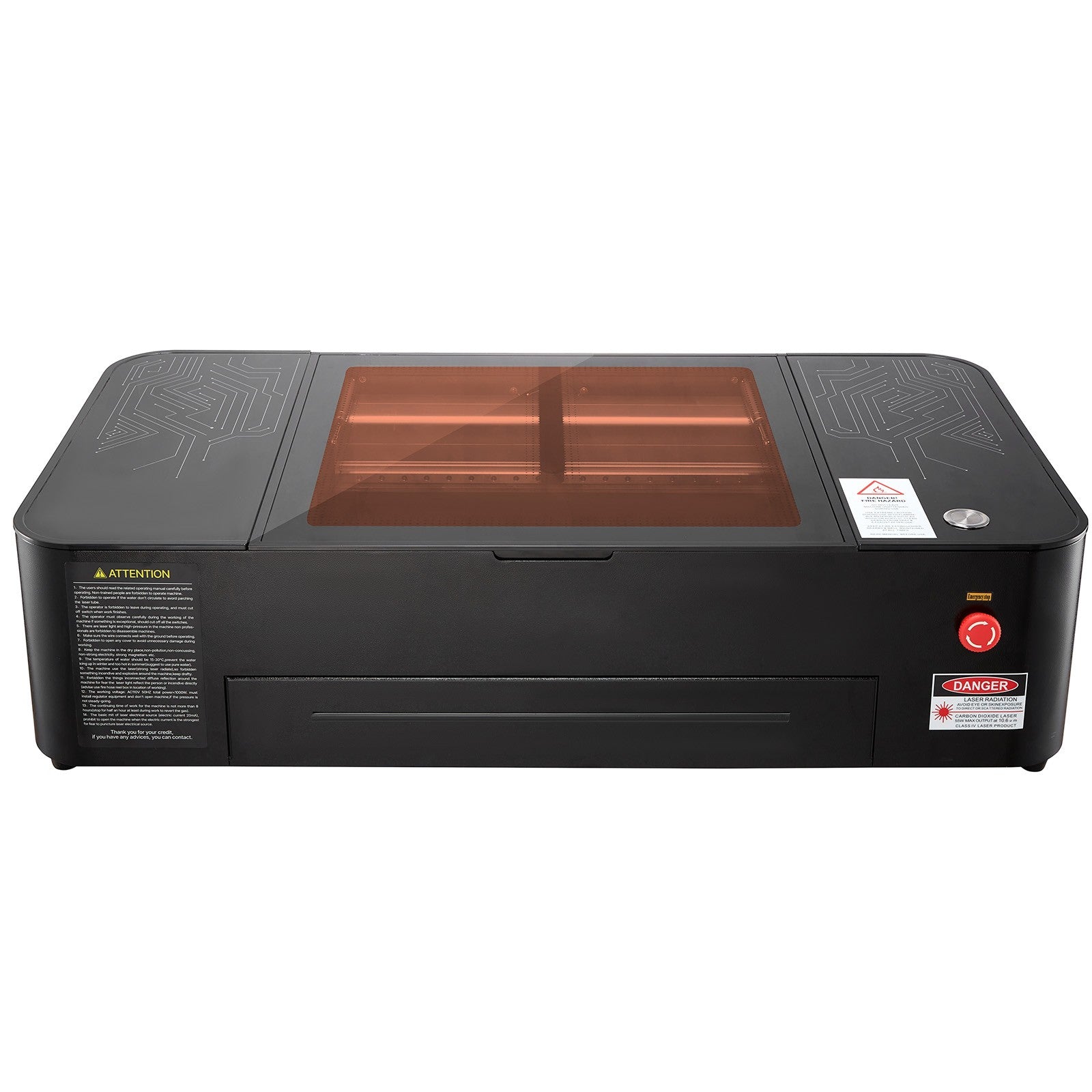 Uimoso 55W CO2 Laser Engraver 20X12 in Desktop Laser Cutter with Built-In Camera