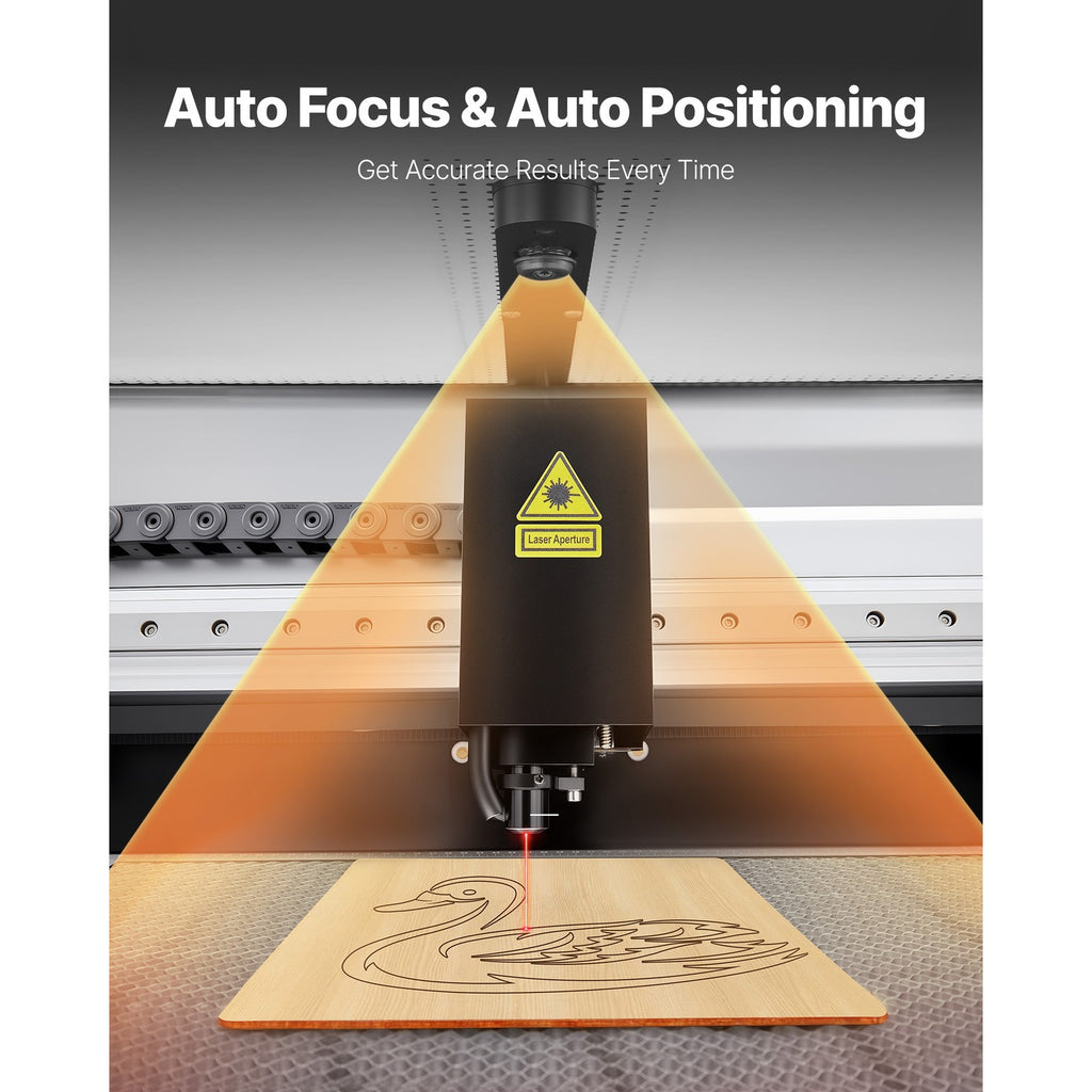 Uimoso 55W CO2 Laser Engraver 20X12 in Desktop Laser Cutter with Built-In Camera