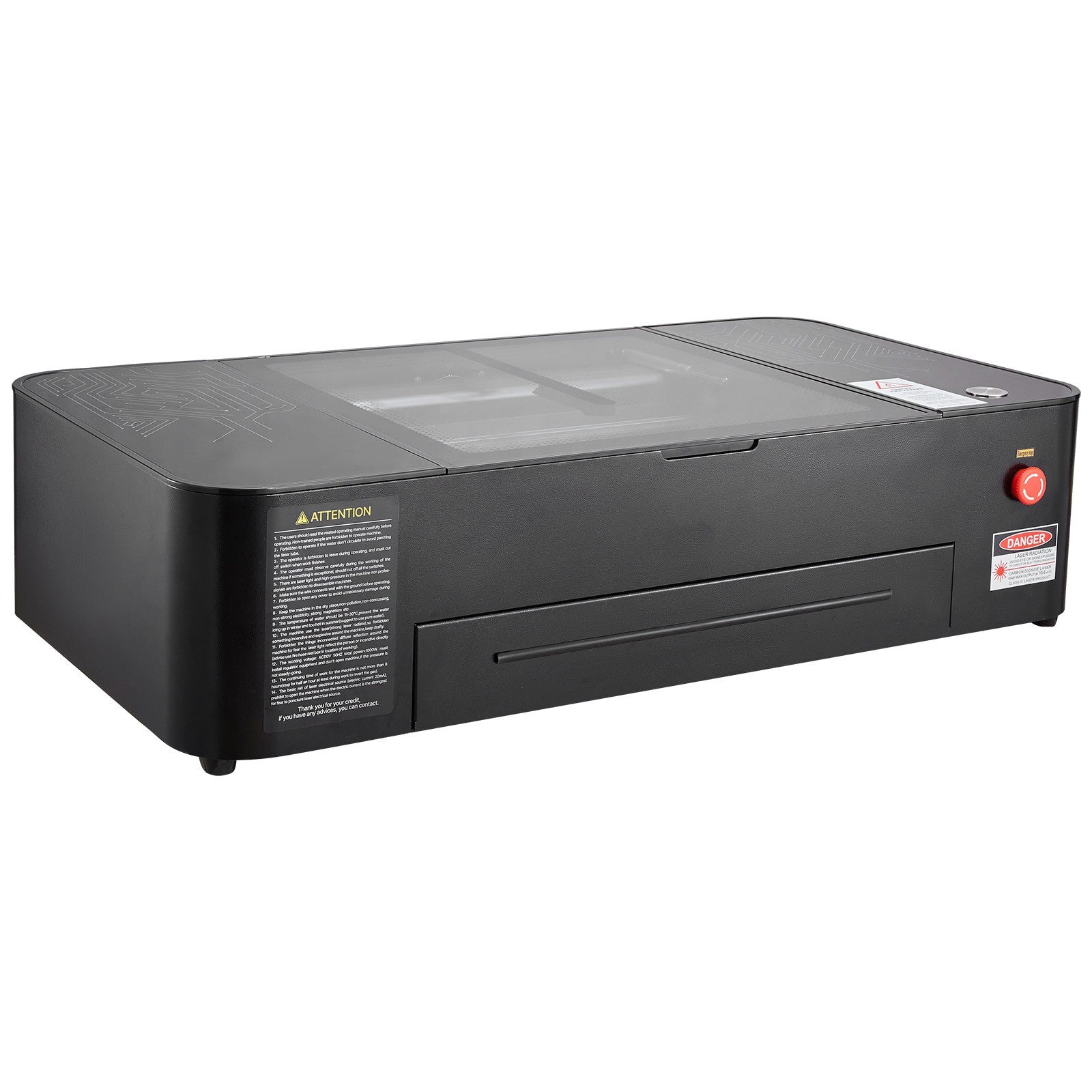 Uimoso 55W CO2 Laser Engraver 20X12 in Desktop Laser Cutter with Built-In Camera